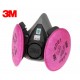 RESPIRADOR 3M 6000 CON FILTROS 20971P100 PARTICULADO