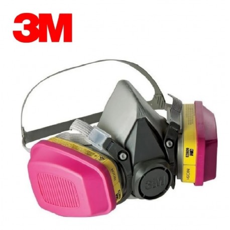 KIT 3M 6000 MIXTO GAS ACIDO / P100 PARTICULADOS