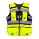 CHALECO GEOLOGO MINERO AMARILLO FLUOR
