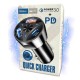 CARGADOR RAPIDO PARA AUTO 2 USB 3.1A Y 1 TIPO C 2A