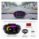 Velocimetro Display Hud P24 Computador Gps Scanner Obd2
