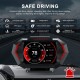 Velocimetro Display Hud P24 Computador Gps Scanner Obd2